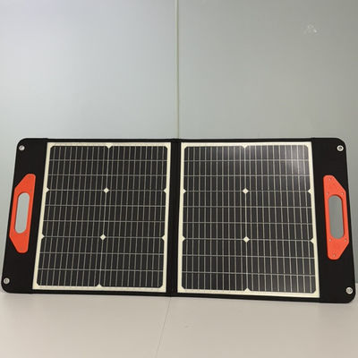 แผนแสงอาทิตย์ยืดหยุ่นสีดํา 100W MSDS UN38.3 แผนแสงอาทิตย์พับได้
