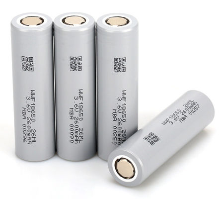 2000mAh ไซลินดริก ลิทธิียมไอออนเซลล์ MSDS แบตเตอรี่ความร้อนต่ํา