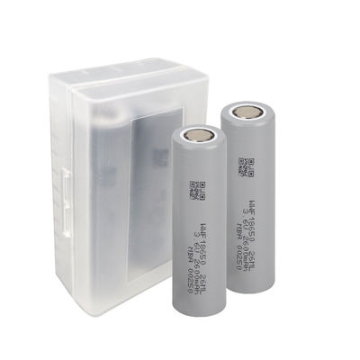 2000mAh ไซลินดริก ลิทธิียมไอออนเซลล์ MSDS แบตเตอรี่ความร้อนต่ํา