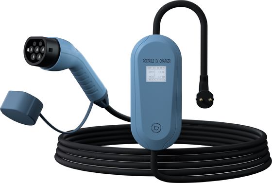 การปรับแต่ง 3.5kw 220 วอลต์ ชาร์จ EV พกพาสําหรับสถานีชาร์จเร็ว