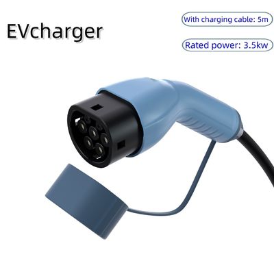 จุดชาร์จประเภทครัวเรือน ติดผนัง 220V 3.5kw ค้อนชาร์จรถไฟฟ้า