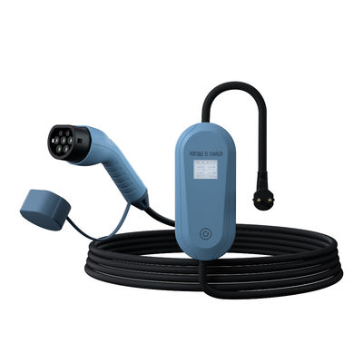 เครื่องชาร์จรถไฟฟ้าบ้าน 220V AC กล่องกําแพงรถไฟฟ้าระยะเดียว