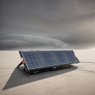 แผนไฟฟ้า PV พลังงานแสงอาทิตย์แบบยืดหยุ่นแบบพับเบา 60W พร้อมซิลิคอนโมโนคริสตัล