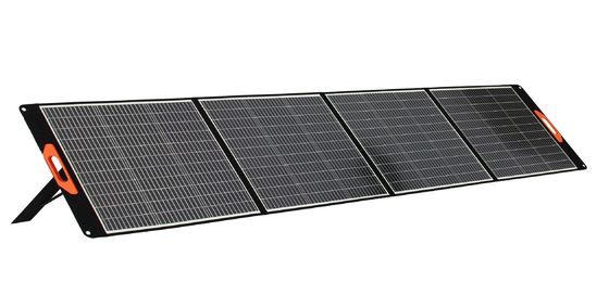 ชาร์จเร็ว ชุดแผ่นแสงอาทิตย์พับ 100W พกพาที่กําหนดเอง