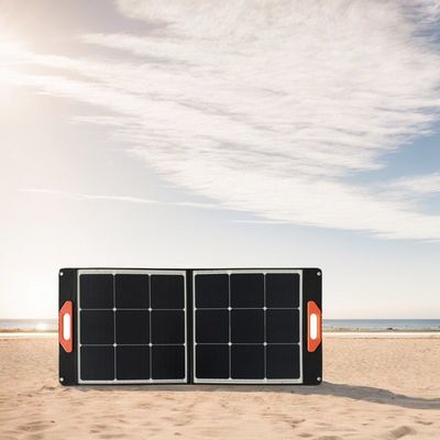 22.8% แผนแสงอาทิตย์แบบพกพา 400W ซิลิคอนโมโนคริสตัลลิน แคมป์ แผนแสงอาทิตย์