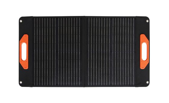 เครื่องชาร์จแสงอาทิตย์พับ 60W UN38.3 แผ่นแสงอาทิตย์พับพกพา