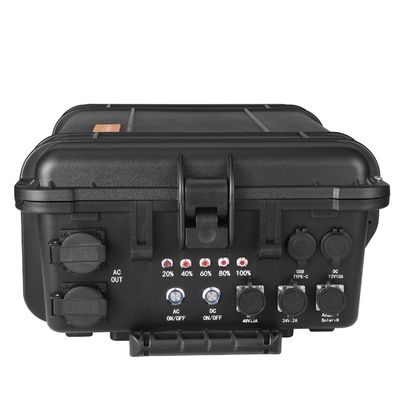 15A Max AC Output Current 4000W แบงกพลังงานแผงพลังงานแสงอาทิตย์พกพาสําหรับการชาร์จ EV 42kg
