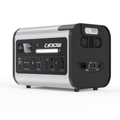 2048wh โรงไฟฟ้าพลังแสงอาทิตย์ที่มีแผ่นอินเวอร์เตอร์และ 220V AC Output พกพาไฟฟ้า