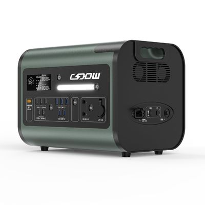 การชาร์จไร้สาย 15W การสํารองฉุกเฉิน 2200W พกพาเก็บพลังงาน สถานไฟฟ้า ตัวอย่าง