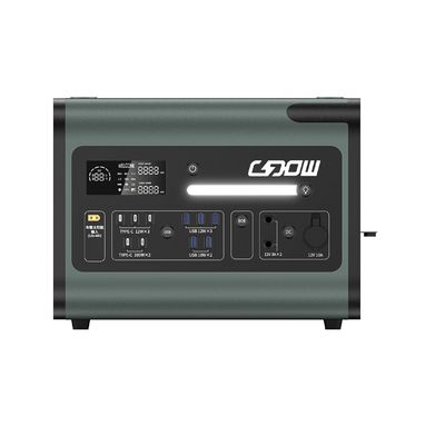 การชาร์จไร้สาย 15W การสํารองฉุกเฉิน 2200W พกพาเก็บพลังงาน สถานไฟฟ้า ตัวอย่าง
