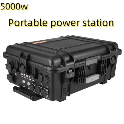 4800wh USB/Type-C Max5000W แหล่งไฟฟ้าที่สามารถสะสมได้สําหรับการประมง