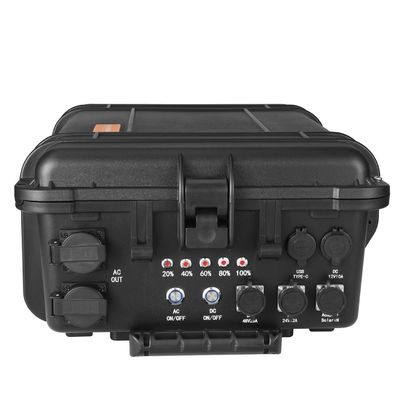 4800wh USB/Type-C Max5000W แหล่งไฟฟ้าที่สามารถสะสมได้สําหรับการประมง