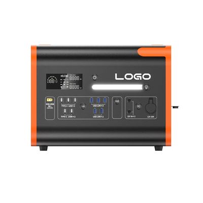 AT22 LiFePO4 เครื่องผลิตพลังงานแสงอาทิตย์ AC/DC ที่ชาร์จเร็วสุด 2200W สําหรับโรงไฟฟ้าพกพา