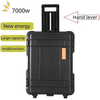 โจ๊กเกอร์พลังงานแสงอาทิตย์แบบพกพาเครื่องบิน 7000W พลังงานไฟฟ้าไม่หยุด 110V-220V