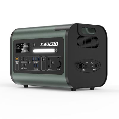 1800W-2400W โจ๊กเนอร์ชาร์จแสงอาทิตย์ LiFePO4 แบตเตอรี่ พกพาพลังงานมือถือพลังงานบ้าน
