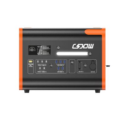 1800W-2400W โจ๊กเนอร์ชาร์จแสงอาทิตย์ LiFePO4 แบตเตอรี่ พกพาพลังงานมือถือพลังงานบ้าน