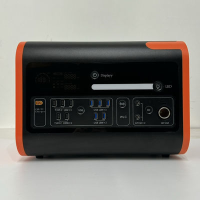 สถานีพลังงานแสงอาทิตย์พกพา 2200W LiFePO4 แบตเตอรี่ผู้ผลิตสําหรับครอบครัวและฉุกเฉิน