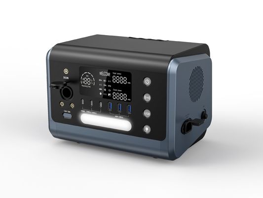 พลังงานพลังงานพกพา 600W Multi-Scene พร้อมการชาร์จไร้สายและแบตเตอรี่ LiFePO4