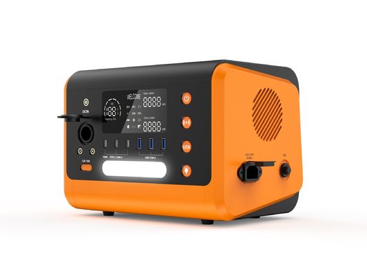 HT60 600W 700W 230V โซลาร์ LiFePO4 แบตเตอรี่ลิตยูม สถานไฟฟ้าพกพาที่มีแพนล