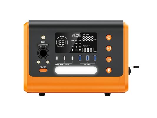 การปรับแต่ง 600W การชาร์จไร้สาย AC/230 สถานีพลังงานออกสําหรับบ้านและแคมป์