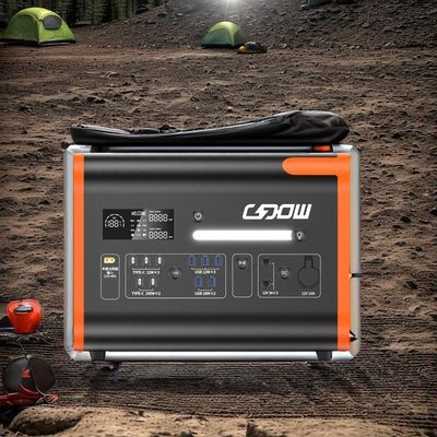 AT22 LiFePO4 รถชาร์จฉุกเฉิน ทรัพย์ 2000W พกพา แคมป์ พลังงานเก็บพลังงาน โรงไฟฟ้า