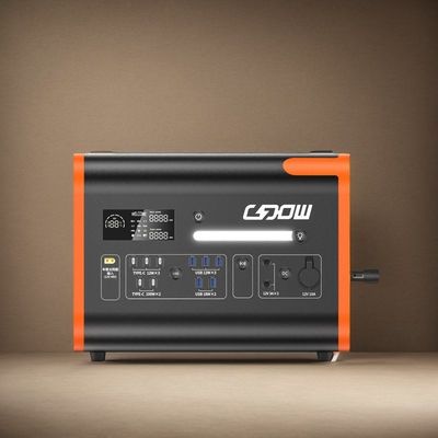 AT22 LiFePO4 รถชาร์จฉุกเฉิน ทรัพย์ 2000W พกพา แคมป์ พลังงานเก็บพลังงาน โรงไฟฟ้า