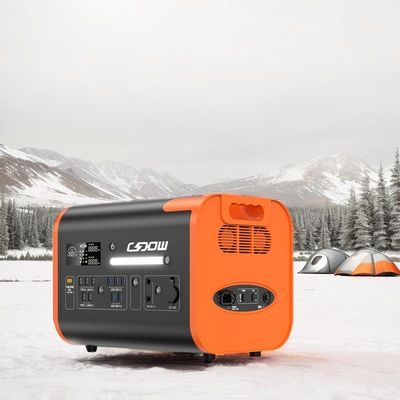 2048wh พลังงานไฟฟ้าพกพาที่มีกําลังตั้งชื่อ พร้อมชาร์จเร็ว 1500W และแผ่นแสงอาทิตย์