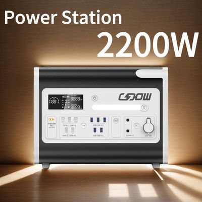 2000W 2200W สีดําเงียบประเภทเบนซินเจอร์เตอรนเตอร์ สถานไฟฟ้า แบงค์พลังงานสําหรับการตั้งแคมป์