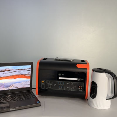 ABS PC อัลลูมิเนียมสลัด Shell พลังงานฉุกเฉิน 220V เครื่องกําเนิดเคลื่อนที่ AC Output
