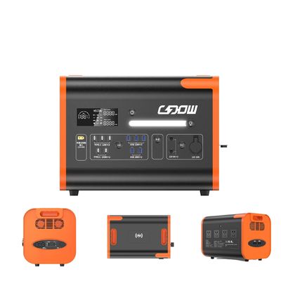 LiFePO4 Output Type 2000W โปรแกรมผลิตพลังแสงอาทิตย์แบบพกพา 2200W โรงไฟฟ้าพลังแสงอาทิตย์สําหรับบ้าน