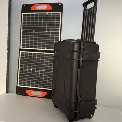 สีดํา 3000W พกพาสถานีไฟฟ้า AC ความแรงสูง 220V ไม่มีแบตเตอรี่ Pack ถอดออก