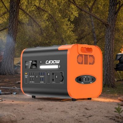 AT22 รองรับฉุกเฉิน UPS 600W 2000W 2200W สถานไฟฟ้าพกพา