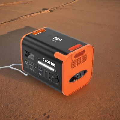 AT22 รองรับฉุกเฉิน UPS 600W 2000W 2200W สถานไฟฟ้าพกพา
