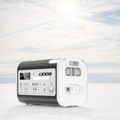 LiFePO4 แบตเตอรี่ การชาร์จไร้สาย พลังงานมือถือ 2000W 230V 110V สําหรับการตั้งแคมป์กลางแจ้ง