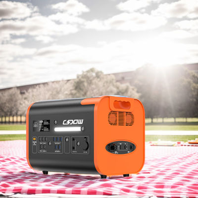 2000W 3000 Cycle Life เครื่องชาร์จไร้สาย เครื่องผลิตพลังงานแสงอาทิตย์สําหรับพลังงานเคลื่อนไหวกลางแจ้ง