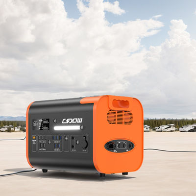 2000W 3000 Cycle Life เครื่องชาร์จไร้สาย เครื่องผลิตพลังงานแสงอาทิตย์สําหรับพลังงานเคลื่อนไหวกลางแจ้ง