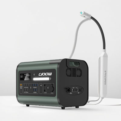 2000W 3000 Cycle Life เครื่องชาร์จไร้สาย เครื่องผลิตพลังงานแสงอาทิตย์สําหรับพลังงานเคลื่อนไหวกลางแจ้ง