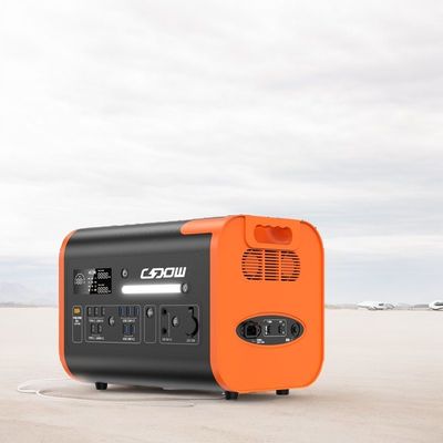การชาร์จแบบไร้สาย สถานไฟฟ้าพลังแสงอาทิตย์ 2000W Generator Multi Function Output Port