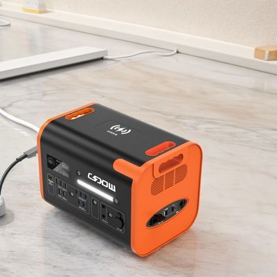 2048wh Off Grid Power Station 800W ABS PC อัลลูมิเนียมสลัด