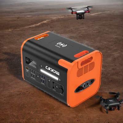 2048wh Off Grid Power Station 800W ABS PC อัลลูมิเนียมสลัด
