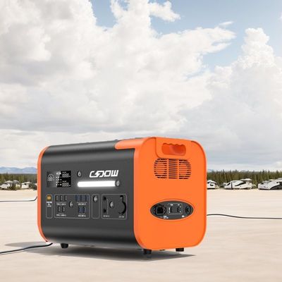 2048wh Off Grid Power Station 800W ABS PC อัลลูมิเนียมสลัด