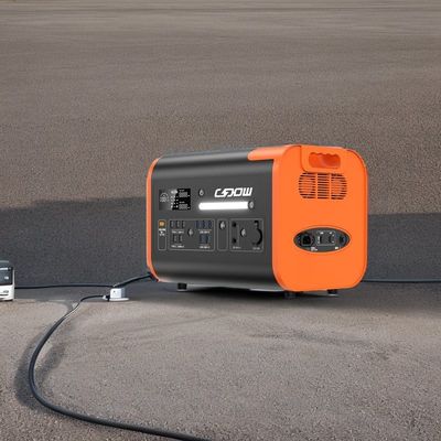 2048wh Off Grid Power Station 800W ABS PC อัลลูมิเนียมสลัด