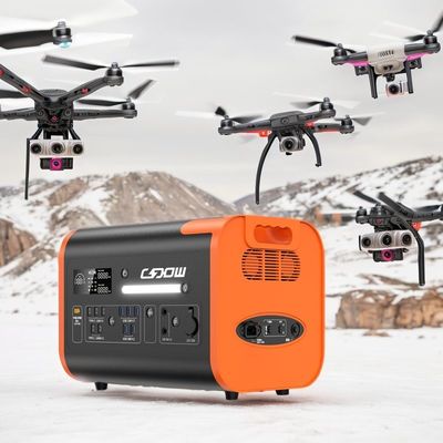 เยอรมนี 2000W 2048wh AC-DC Output Plug Electric Mobile Portable Lithium Power Station เครื่องผลิตพลังงานแสงอาทิตย์