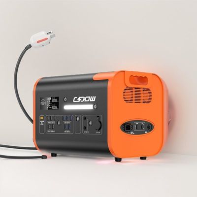 เยอรมนี 2000W 2048wh AC-DC Output Plug Electric Mobile Portable Lithium Power Station เครื่องผลิตพลังงานแสงอาทิตย์