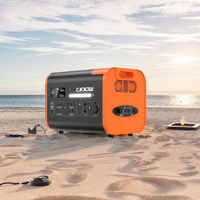 USB ชาร์จฉุกเฉิน / การเดินทาง แบตเตอรี่ลิตยูม Inverter ชุดสําหรับปัสดุพลังงานพกพา