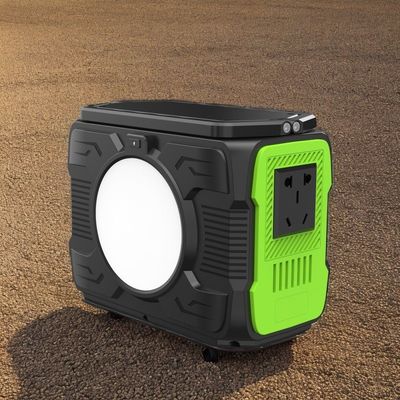โมดิฟิชั่นคลื่น AC Output Camping โมบายลิตยูม พลังงานไฟฟ้าด้วยแบตเตอรี่แสงอาทิตย์ 200W