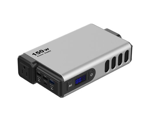 สถานที่ไฟฟ้าพกพาขนาดสูงและชาร์จเร็ว 32000mAh 150W สําหรับกลางแจ้ง