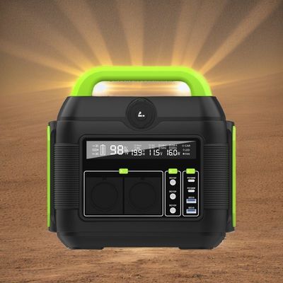 เครื่องผลิตพลังแสงอาทิตย์แบบพกพา 600W สําหรับแคมป์กลางแจ้งและการรอคอย