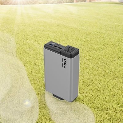 เครื่องผลิตพลังงานแสงอาทิตย์แบบพกพาที่สามารถนําไปใช้ใหม่ได้ AC 150W 2200W DC Outputs USB