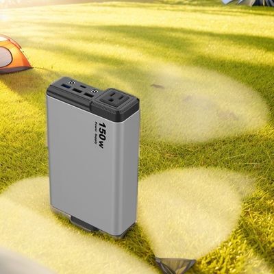 เครื่องผลิตพลังงานแสงอาทิตย์แบบพกพาที่สามารถนําไปใช้ใหม่ได้ AC 150W 2200W DC Outputs USB